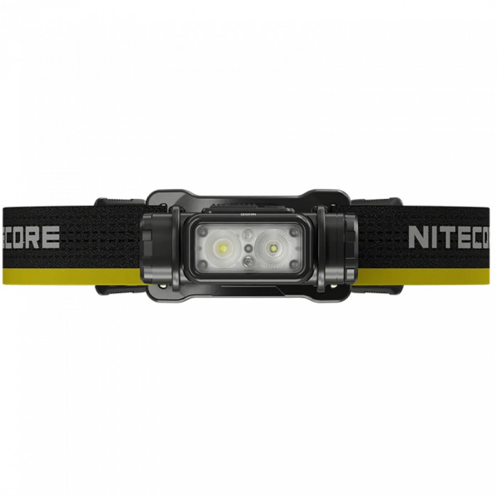 Ліхтар налобний Nitecore NU50 (Білий + Червоний LED, 1400 люмен, 9 режимів, 1x21700, USB-C, датчик наближення) 