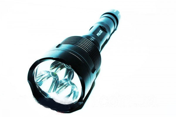 Підстовбурний ліхтар Police Q2880-3T6, сірий XM-L,2700 люмен 