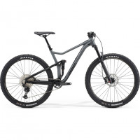 Велосипед Merida 2021 one-twenty 600 л (19) матово-сірий /глянсовий чорний