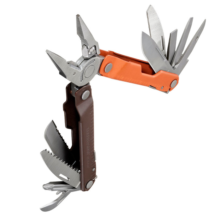 Мультиінструмент Leatherman Rebar Burnt Sienna, нейлоновий чохол 