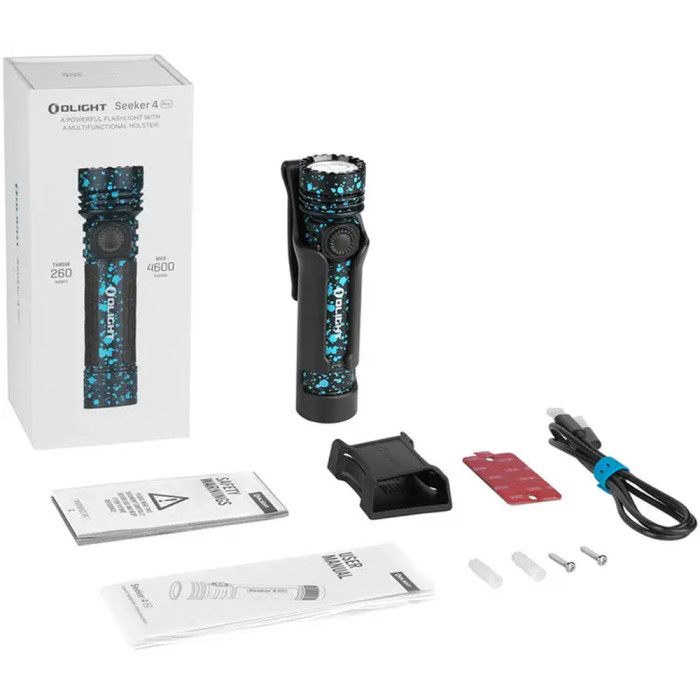Ліхтар Olight Seeker 4 Pro Deep Ocean 