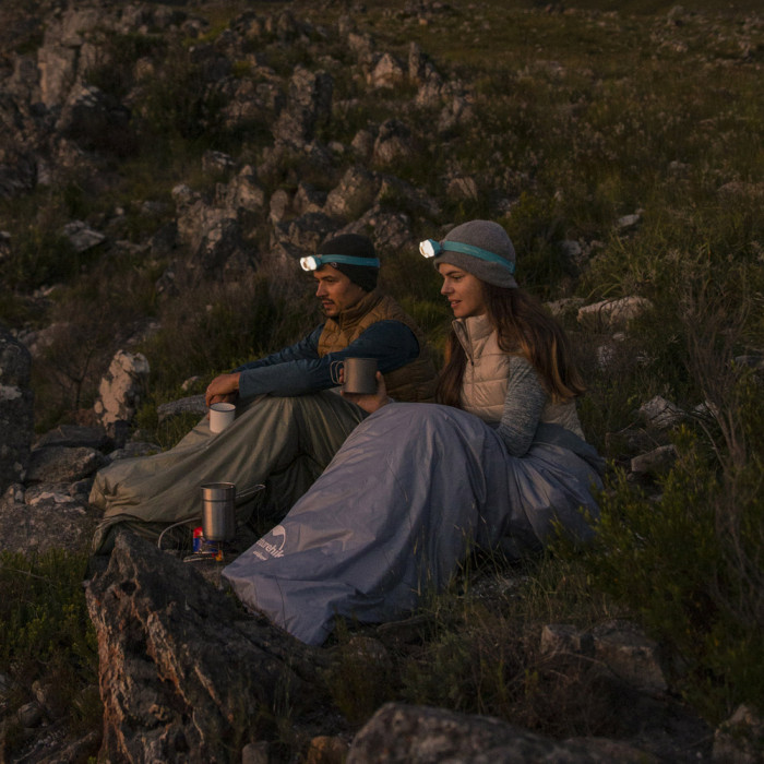 Спальний мішок Naturehike LW180 Mini NH21MSD04, правий, XL, темно-зелений 