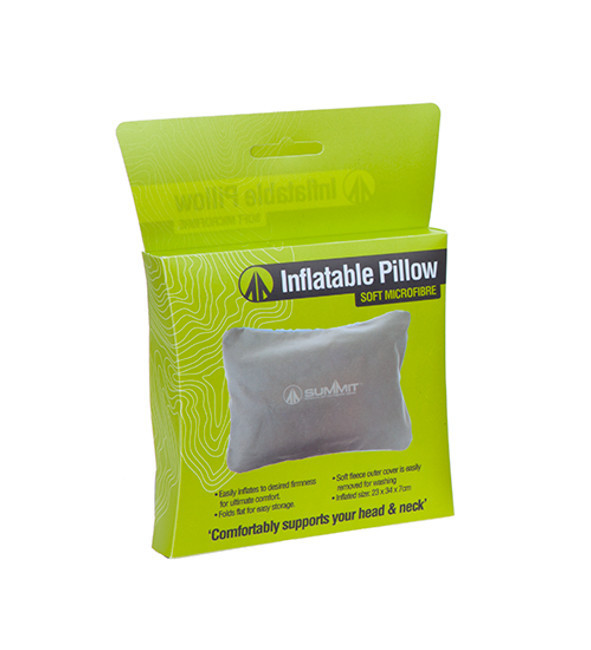 Надувна подушка Summit Microfibre Inflatable Pillow 