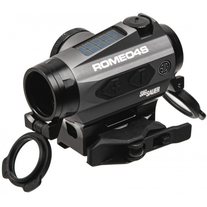 Приціл коліматорний SIG OPTICS ROMEO4S 1x20mm, 2 MOA red dot ballistic circle dot, solar 