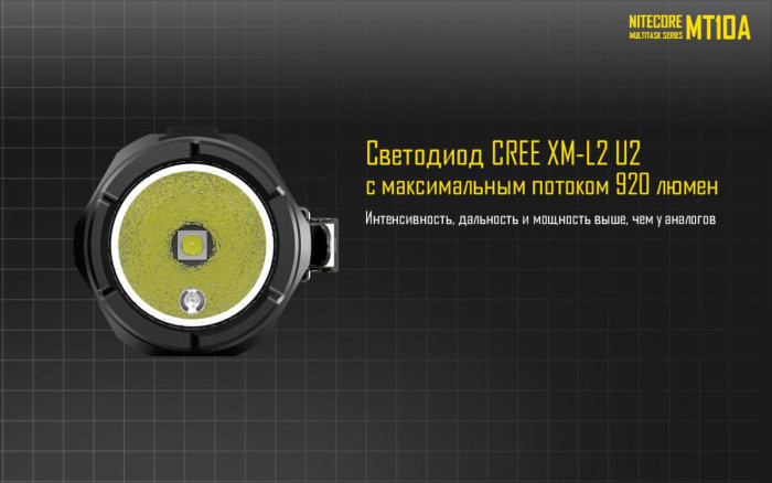 Ліхтар Nitecore MT10A 