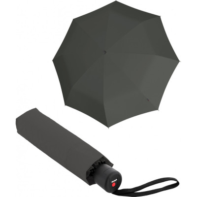Парасоля Knirps C.055 Dark Grey Мех / Складана / 8спиць / D99x24см