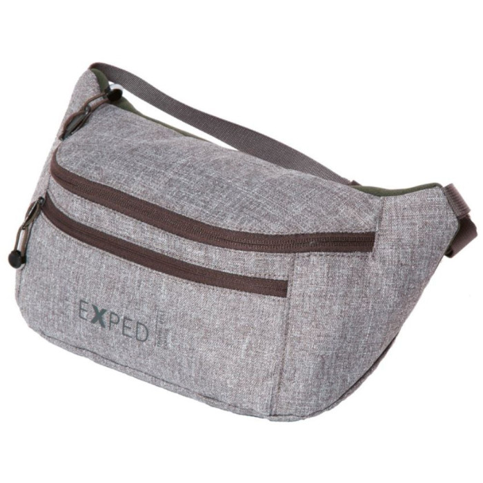 Поясна сумка Exped TRAVEL BELT POUCH grey melange - сірий 