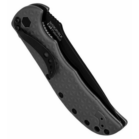 Ніж Kershaw Volt II Black Blade сірий 3650GRYBLK 