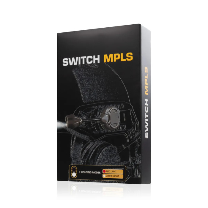 Тактичний ліхтар на шолом Night Evolution MPLS2 Tan (Red/White) 