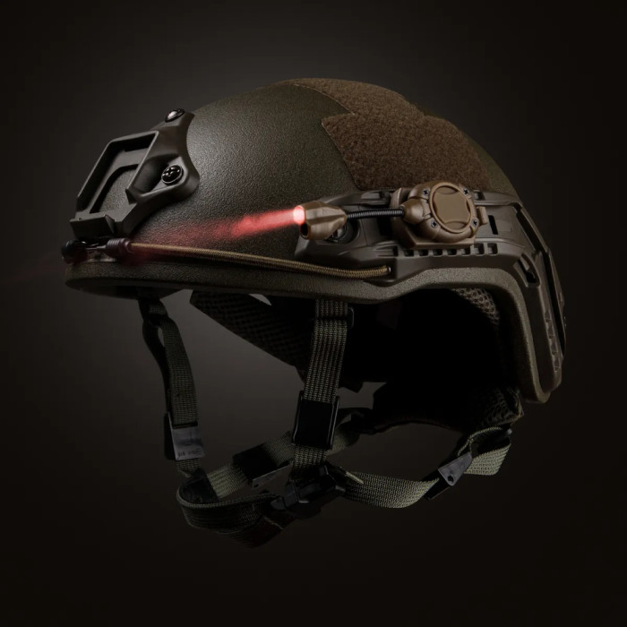 Тактичний ліхтар на шолом Night Evolution MPLS2 Tan (Red/White) 