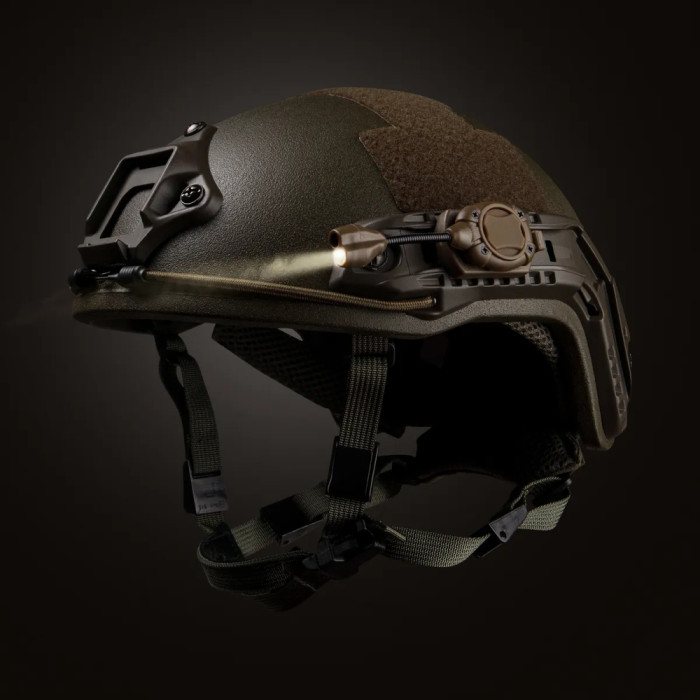 Тактичний ліхтар на шолом Night Evolution MPLS2 Tan (Red/White) 