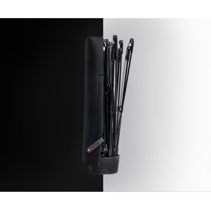 Парасолька T.020 Small Manual Black Мех/Складаний/7спиць/D94x19см 