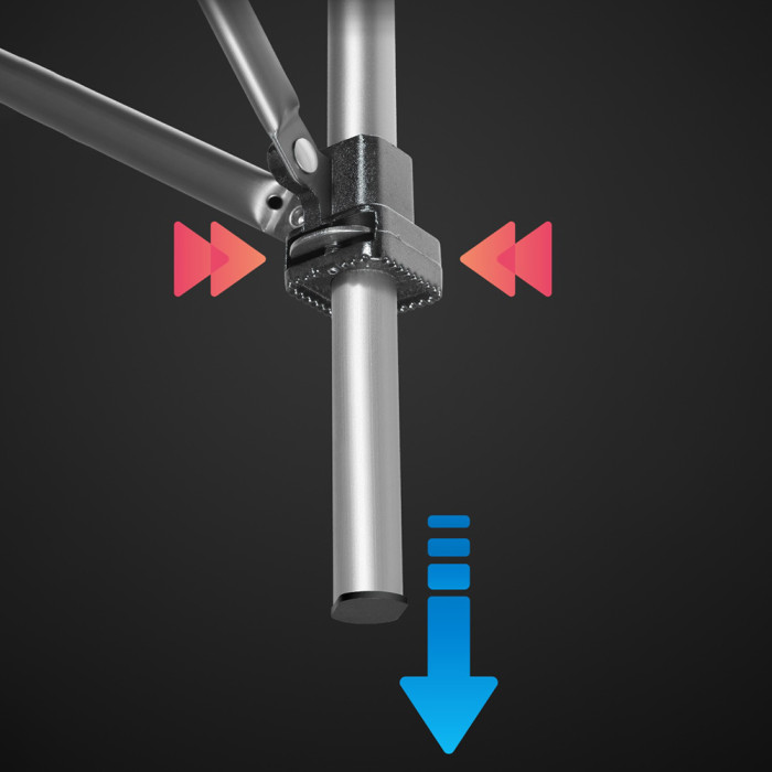 Складаний стіл подвійний BRS-Z32 