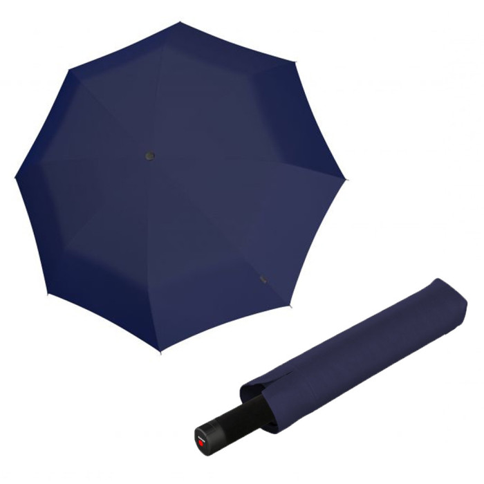 Парасолька Knirps U. 090 Navy хутро /складаний /8спіц /D128x38см 