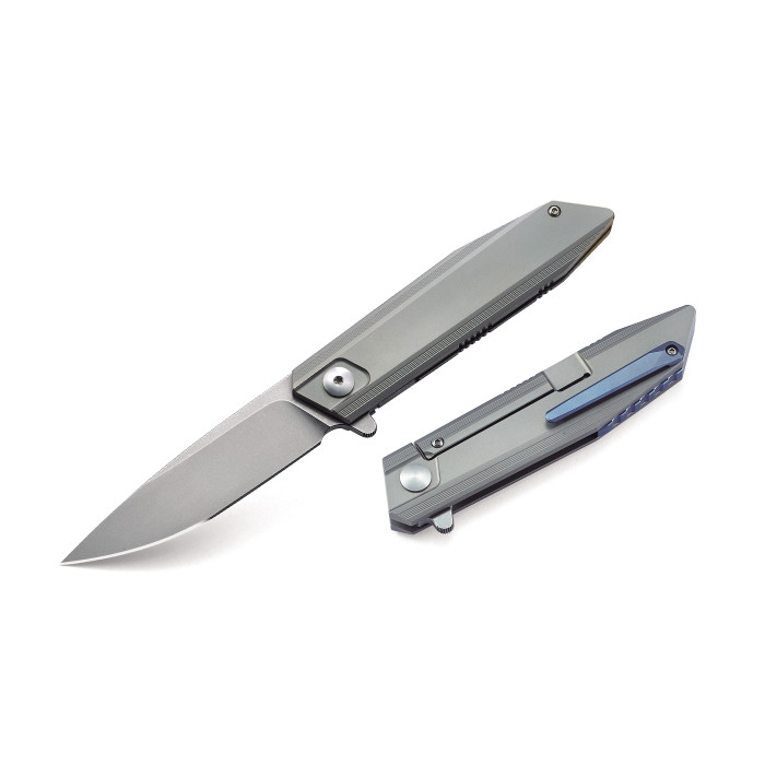 Складаний ніж Bestech Knives SHOGUN Grey BT1701A 