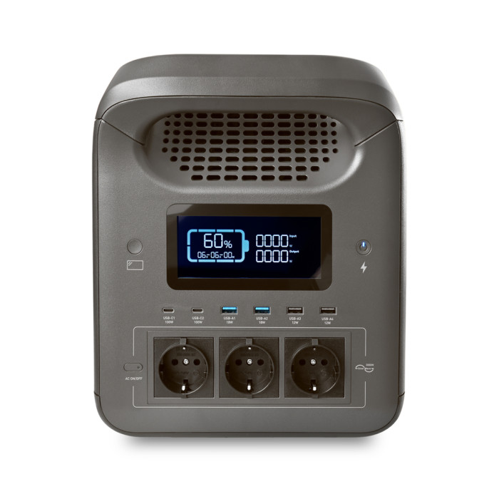 Портативна зарядна стація VIDEX OASIS 1800W (VPS-SG1-1KW8) 