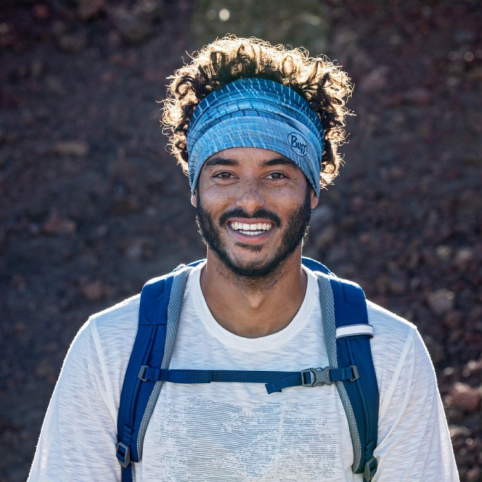 Шарф-труба Buff Coolnet UV+ keren stone blue 