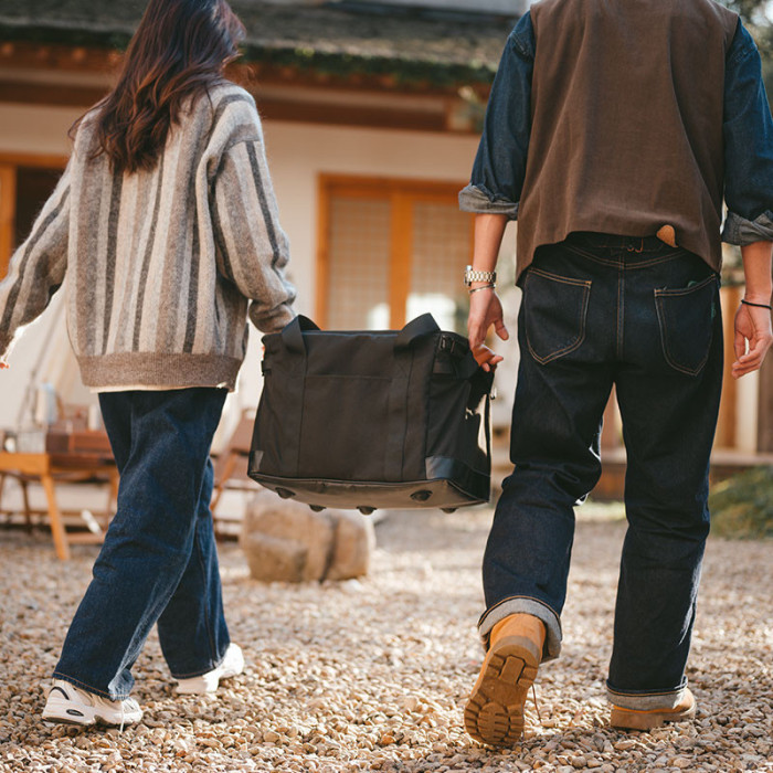 Сумка для зберігання портативна Naturehike CNH22SN008, чорна (подряпина на дні) 