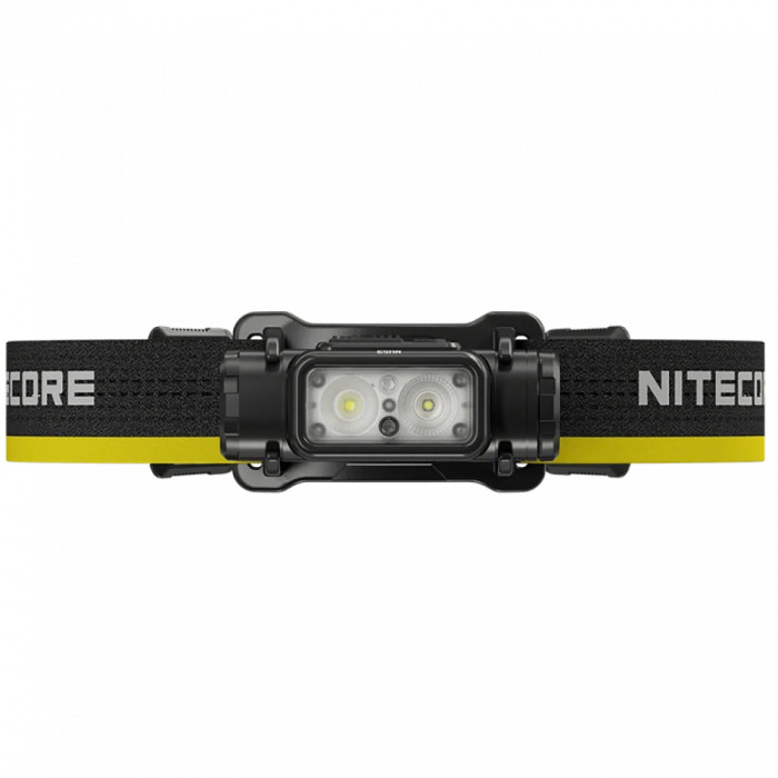Ліхтар налобний Nitecore NU53 (Білий + Червоний LED, 1800 люмен, 11 режимів, 1x21700, USB-C, датчик наближення) 