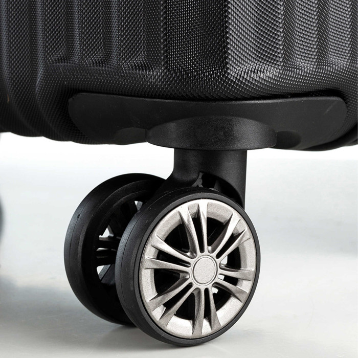 Валіза Swissbrand Riga (M) Black (SWB_LHRIG001M) 