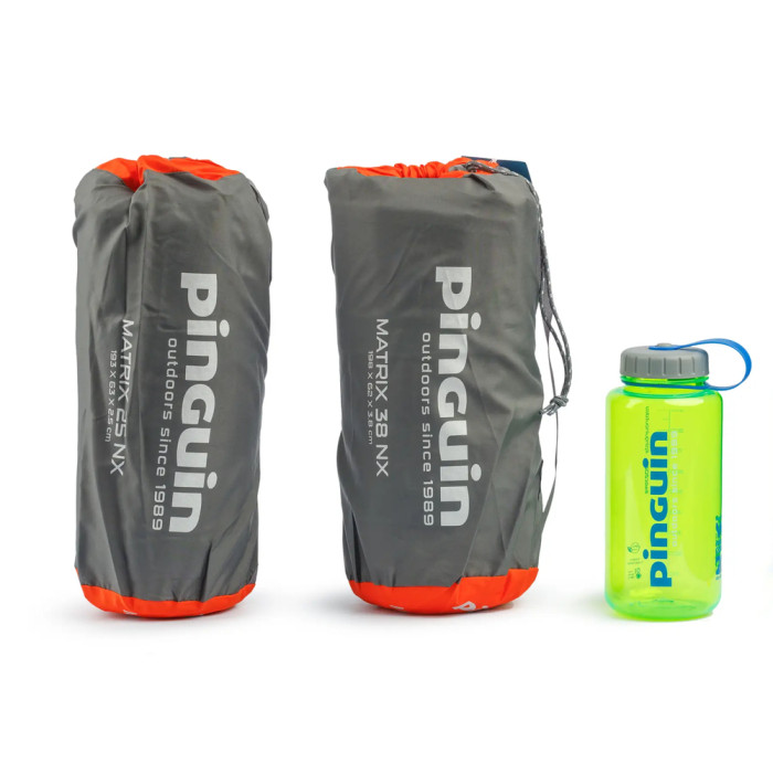 Самонадувний килимок Pinguin Matrix NX, 198x62x3.8см, Orange (PNG 709322) 