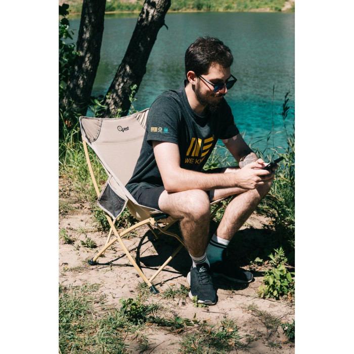 Складаний стілець Quest QU001 бежевий 