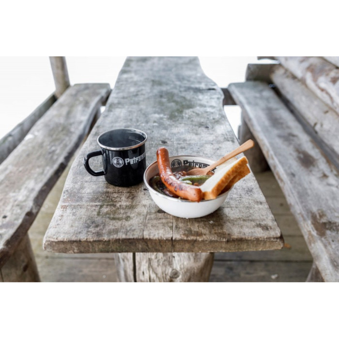 Набір мисок емальованих Petromax Enamel Bowls 0,5 л Білий (2 шт)