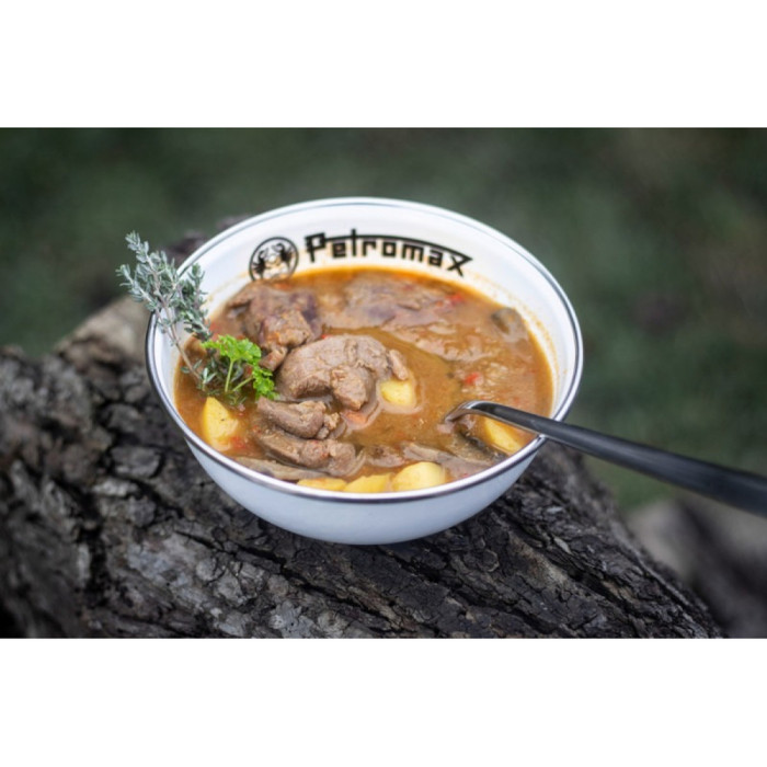 Набір мисок емальованих Petromax Enamel Bowls 0,5 л Білий (2 шт)