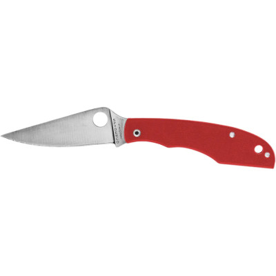 Ніж Spyderco Grasshopper, 12C27, G-10 red