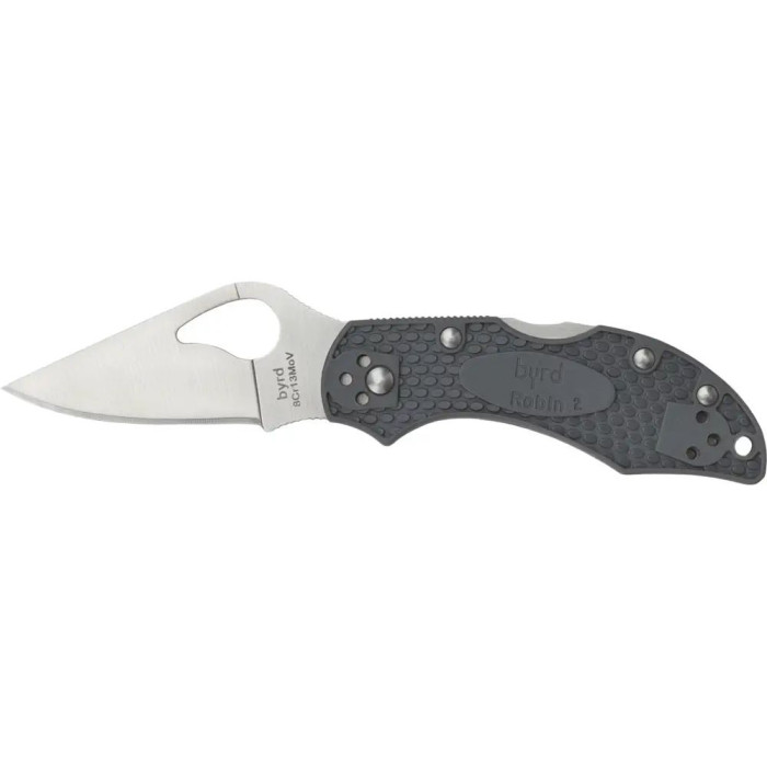 Ніж Spyderco Byrd Robin 2, gray (BY10PGY2) 