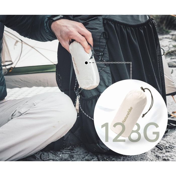 Підкладка для спального мішка Naturehike CNH22SD016, нейлон, коричнева 