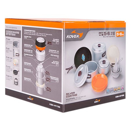 Набір посуду Kovea Silver 56 KSK-WY56 (4823082716241) 