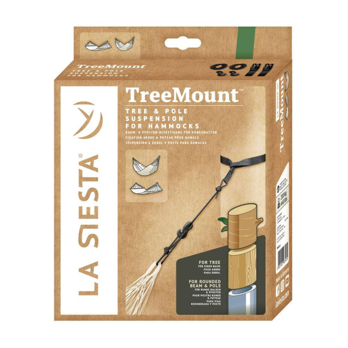 Кріплення для гамаків La siesta TreeMount TMF45-9 black 