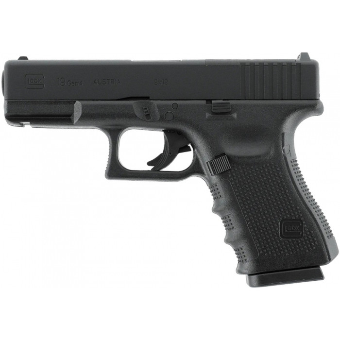Пневматичний страйкбольний пістолет Umarex Glock 19 Gen 4 MOS  кал. 6мм. CO2 