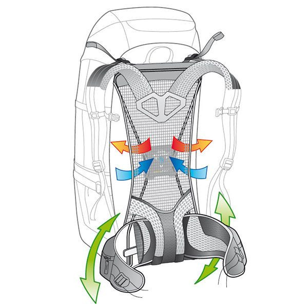 Рюкзак Deuter Futura PRO 44 EL колір 3395 midnight-steel 