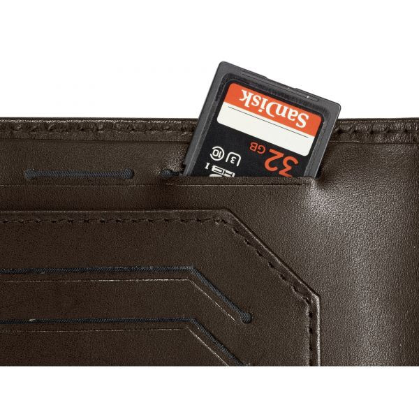 Портмоне шкіряне Victorinox Altius Edge /Dark Earth Leibnitz Коричневе (Vt605333) 