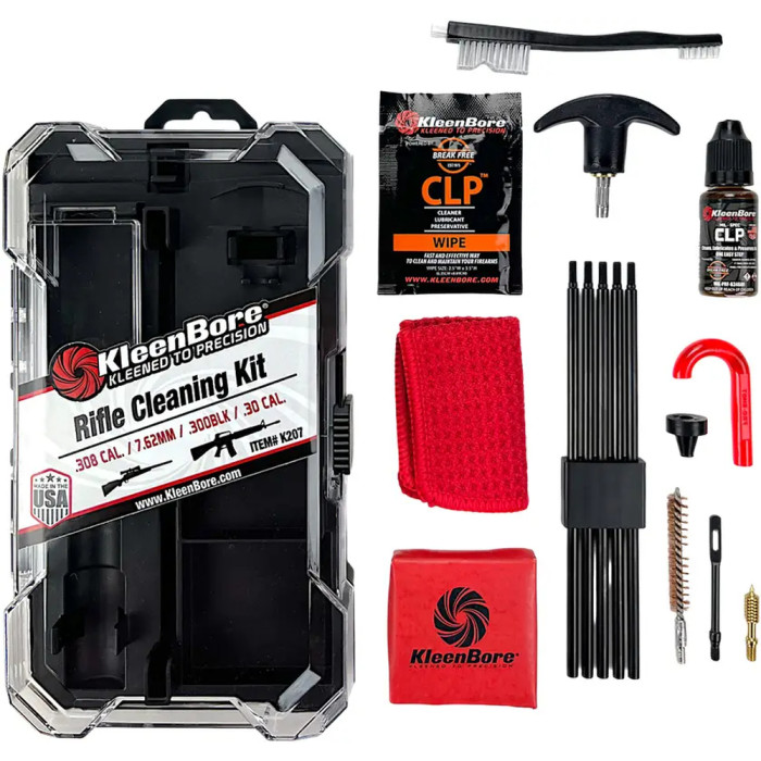 Набір для чищення KleenBore Rifle Kit кал.30 (.308/7.62мм/.300BLK ) 