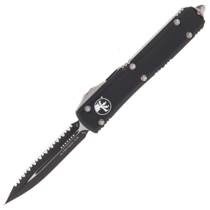 Ніж Microtech Ultratech Double Edge Black Blade FS серрейтор (122-3) 