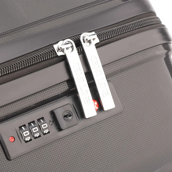 Валіза Semi Line 24" (L) Black (T5826-3) 