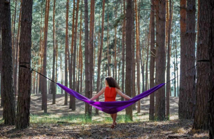 Гамак Levitate Camp violet 