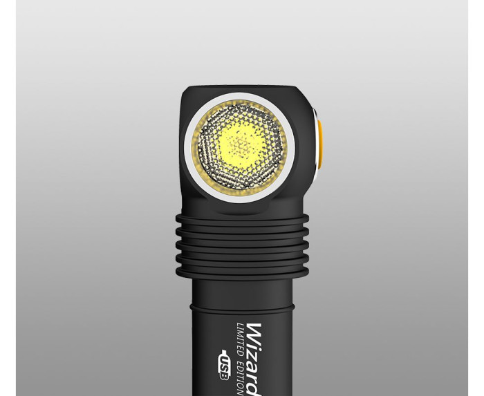 Налобний ліхтар Armytek Wizard Pro Magnet USB + 18650 Nichia LED Warm CRI 