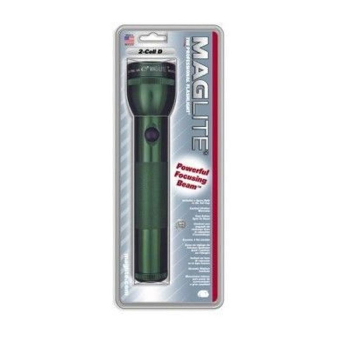 Ліхтарик Maglite 2D S2D396R, темно зелений, блістер 