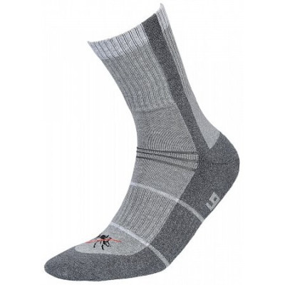 Термоноски InMove Outdoor Mosquitostop Серый с графитом, 44-46