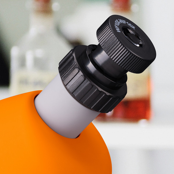 Мікроскоп Bresser Junior 40x-640x Orange (з кейсом) 