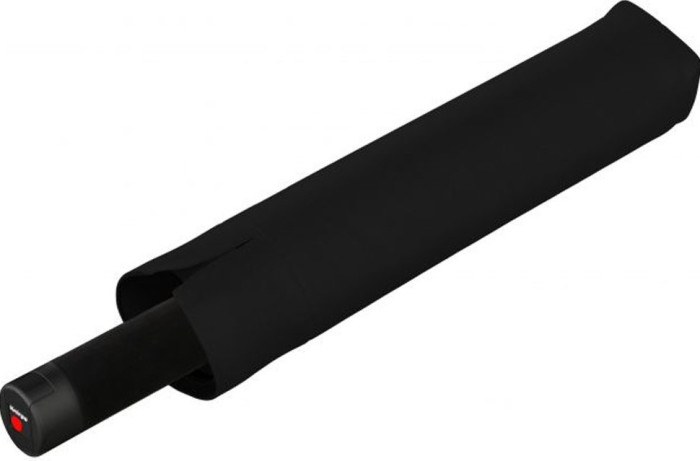 Парасолька Knirps U. 090 Black хутро /складаний /8спіц /D128x38см 