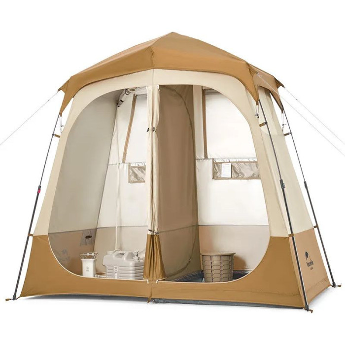 Душовий намет зонований Naturehike NH22ZP006, коричневий 