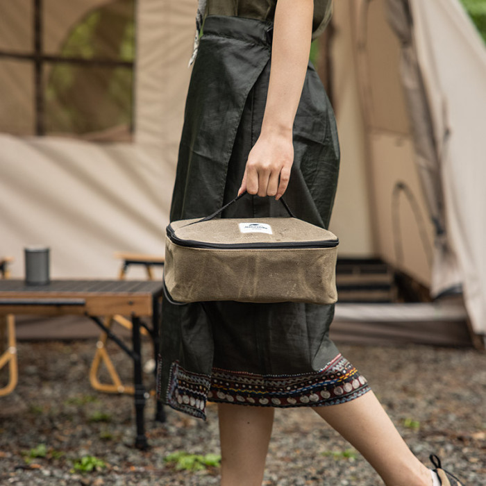 Сумка для зберігання портативна 5.4 л Naturehike NH20PJ128, коричнева 