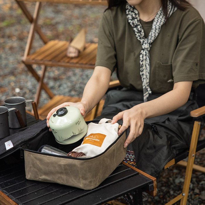 Сумка для зберігання портативна 5.4 л Naturehike NH20PJ128, коричнева 