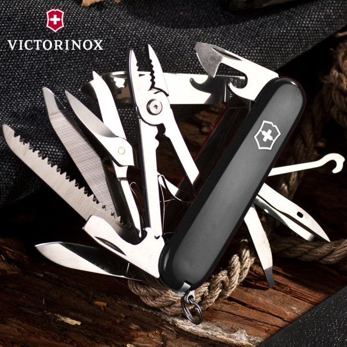 Ніж Victorinox Handyman 91мм/24функ/чорн 