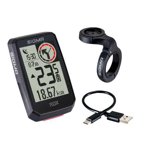 Велокомп'ютер Sigma Sport ROX 2.0 Black Top Mount 